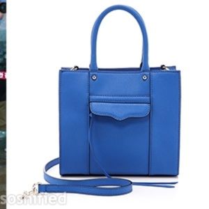 Rebecca Minkoff Mini MAB Crossbody Blue